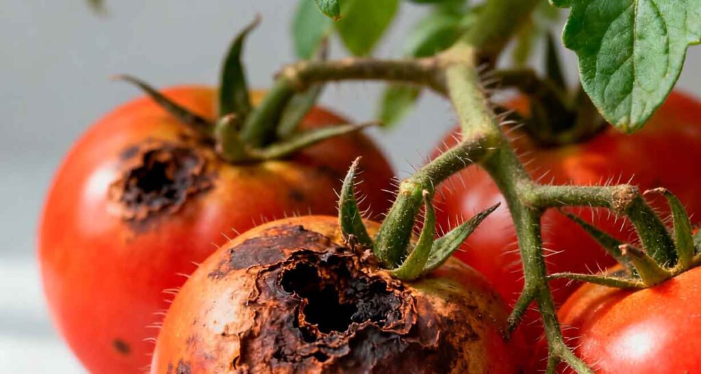 enfermedades de las tomateras